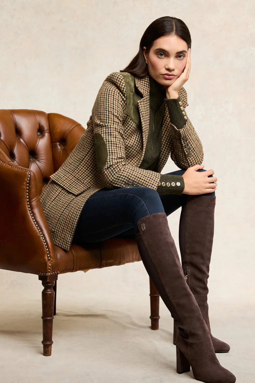 Women Holland Cooper Boots>Albany Heeled Boot