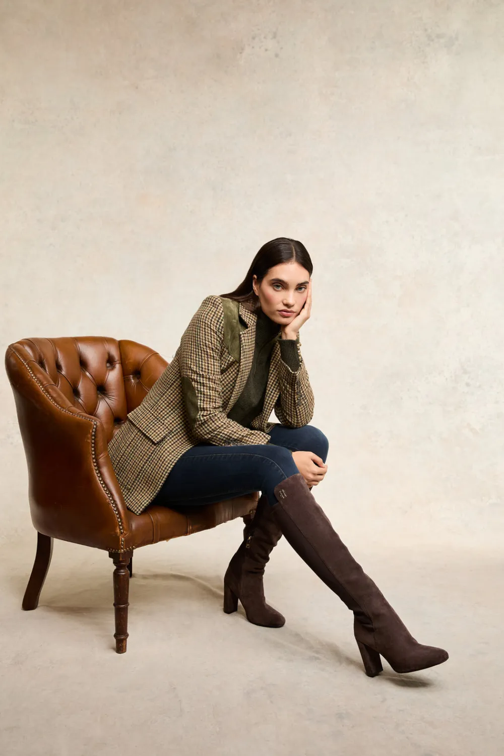 Women Holland Cooper Boots>Albany Heeled Boot