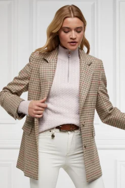 Women Holland Cooper Knitwear>Ava Quarter Zip Knit