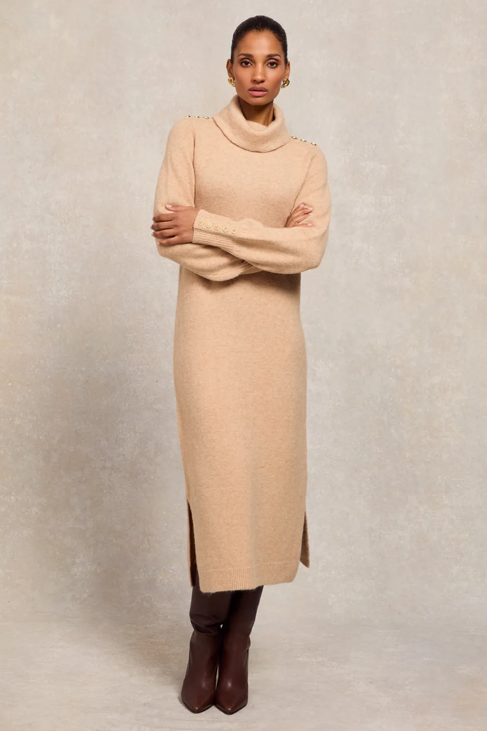 Women Holland Cooper Dresses>Berkeley Roll Neck Dress