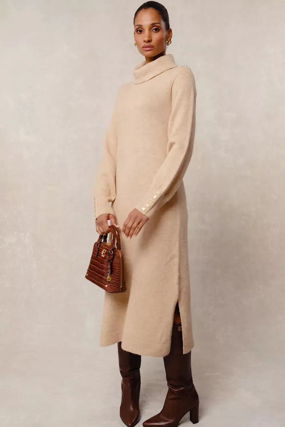 Women Holland Cooper Dresses>Berkeley Roll Neck Dress