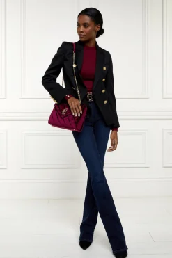 Women Holland Cooper Knitwear>Buttoned Knit Crew Neck