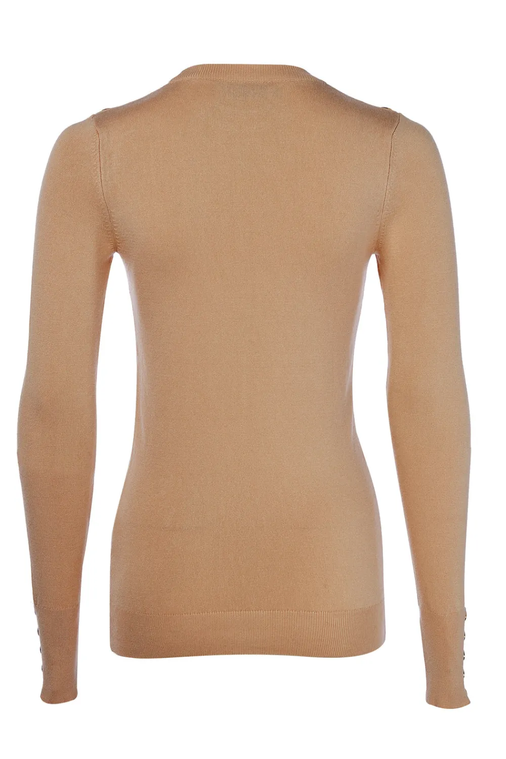 Women Holland Cooper Knitwear>Buttoned Knit Crew Neck