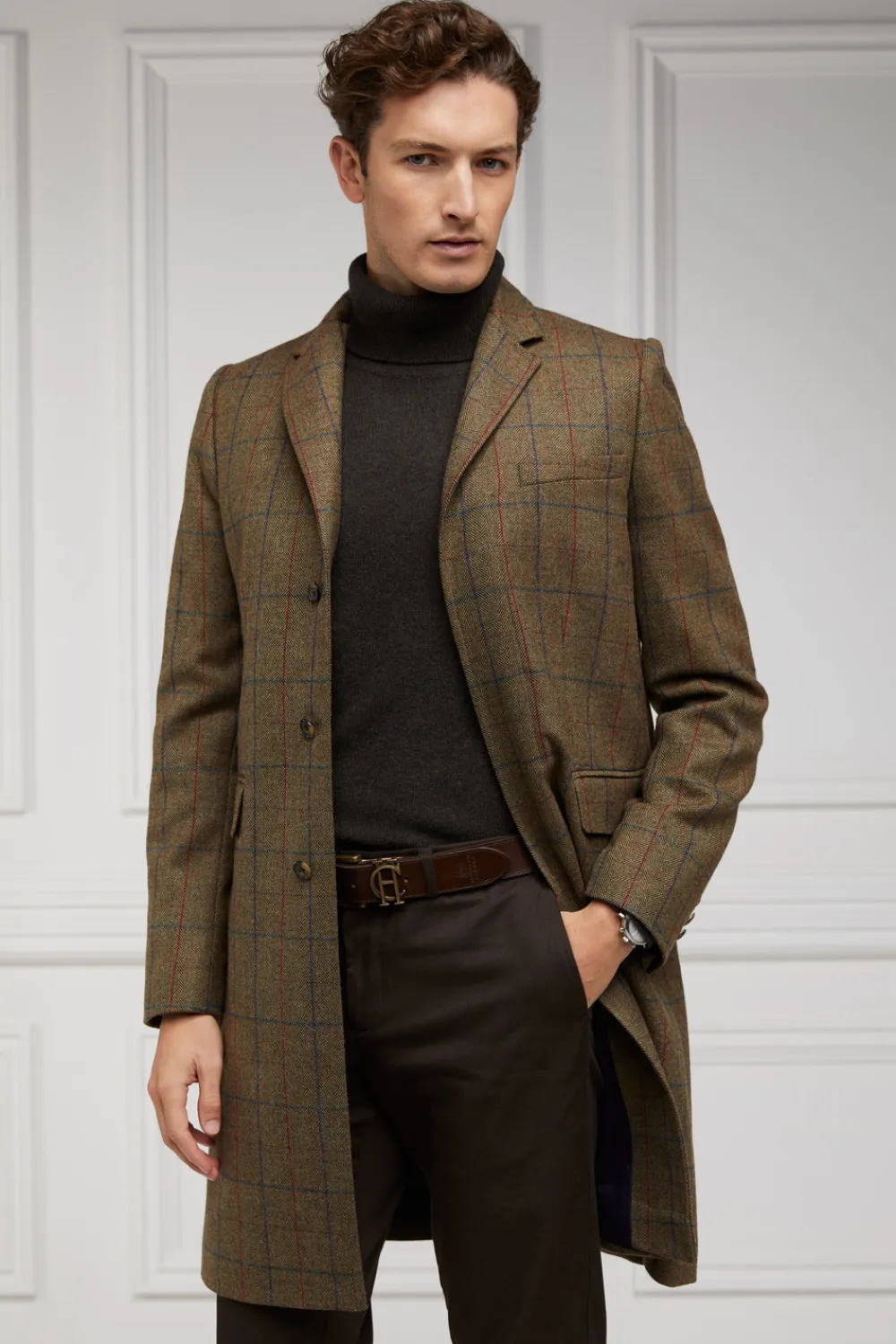 Holland Cooper Knitwear>Byron Roll Neck Knit