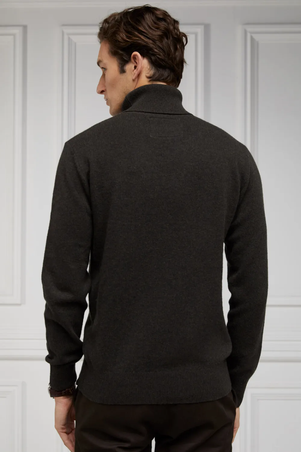 Holland Cooper Knitwear>Byron Roll Neck Knit