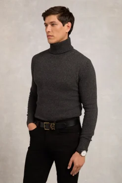 Holland Cooper Knitwear>Byron Roll Neck Knit