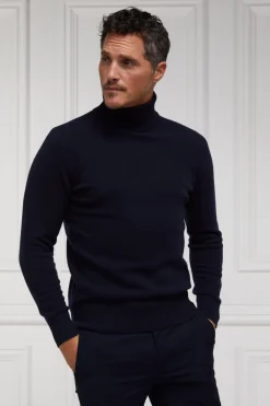 Holland Cooper Knitwear>Byron Roll Neck Knit