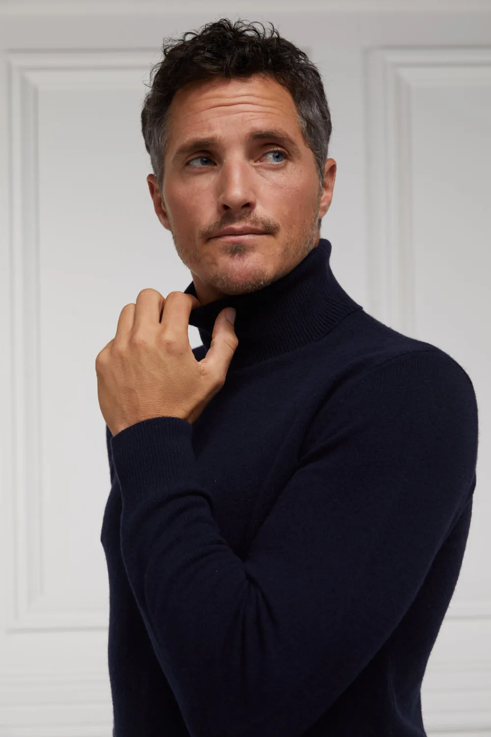 Holland Cooper Knitwear>Byron Roll Neck Knit