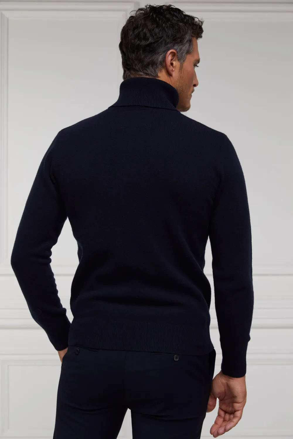Holland Cooper Knitwear>Byron Roll Neck Knit
