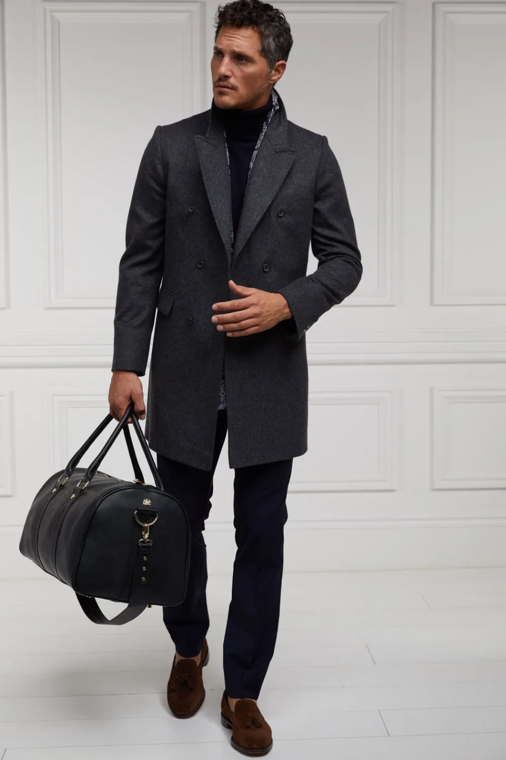 Holland Cooper Knitwear>Byron Roll Neck Knit