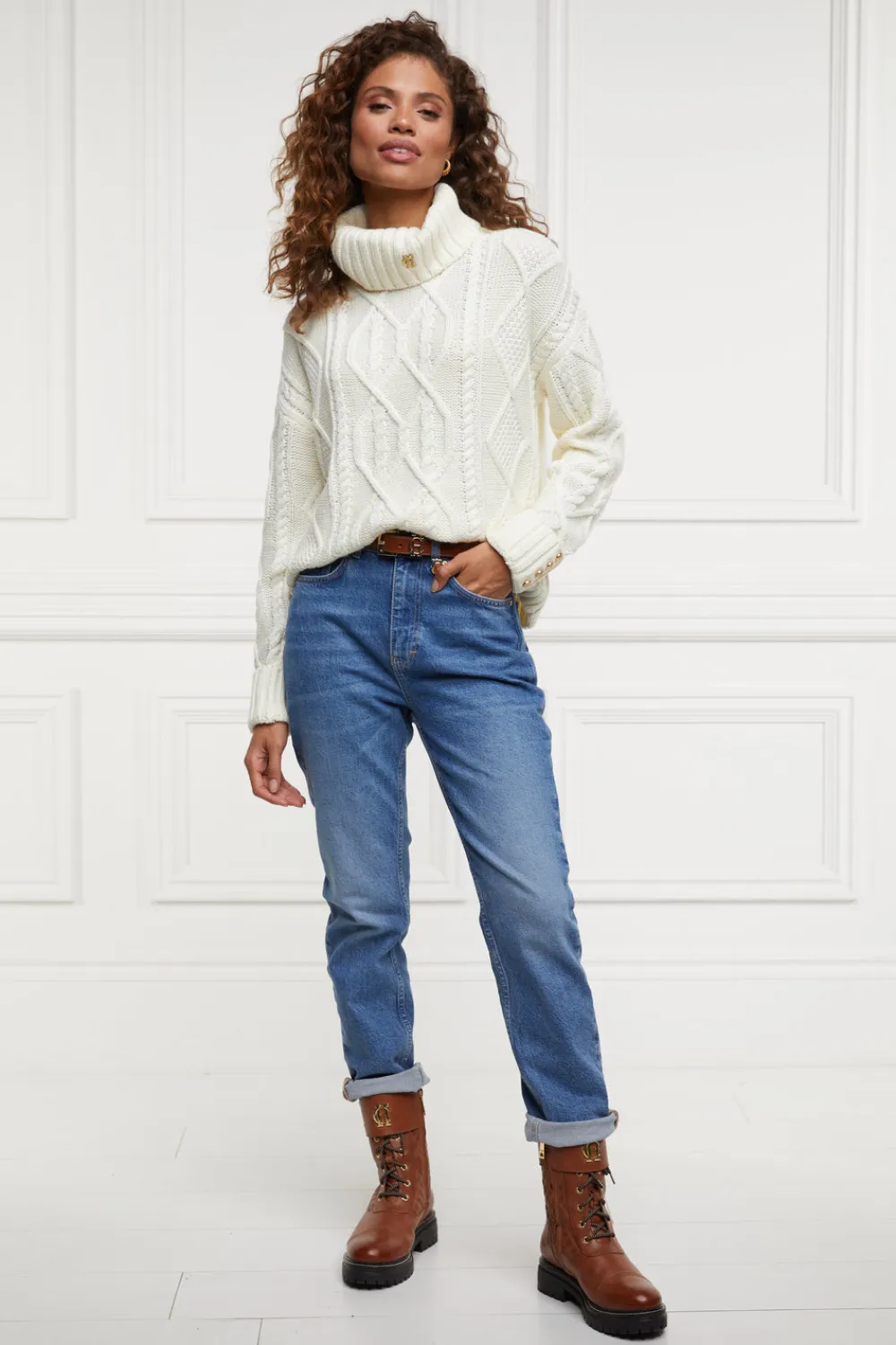 Women Holland Cooper Boots>Camden Biker Boot