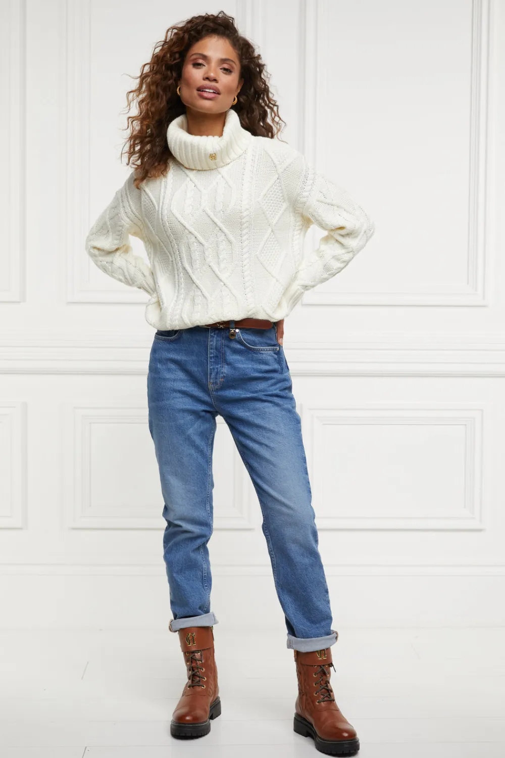 Women Holland Cooper Boots>Camden Biker Boot