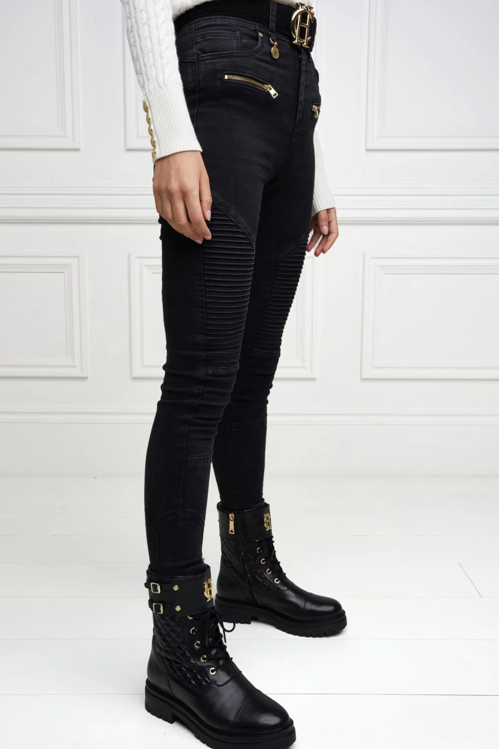 Women Holland Cooper Boots>Camden Biker Boot