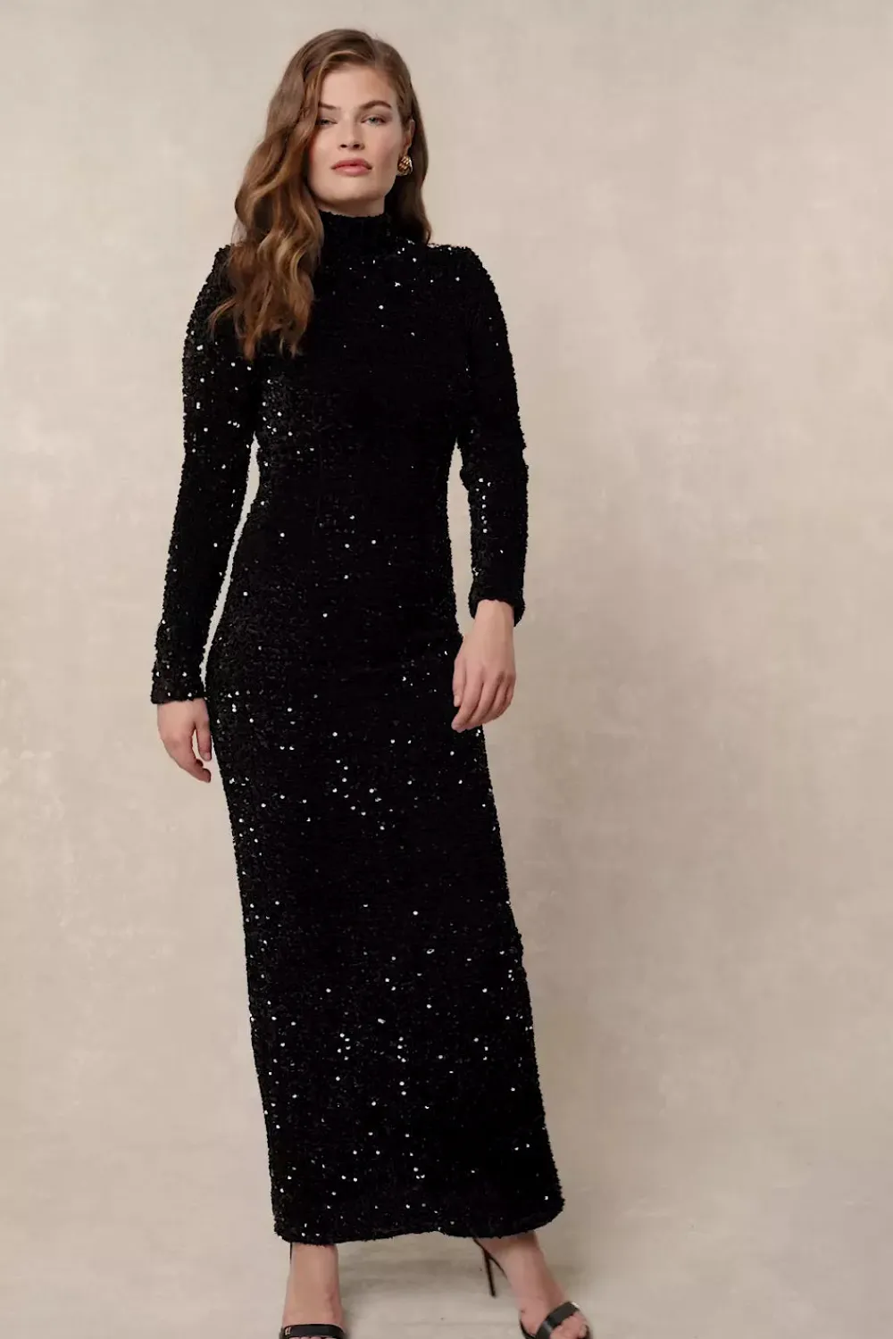 Women Holland Cooper Dresses>Cara Sequin Maxi Dress