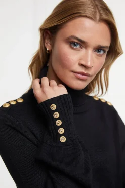 Women Holland Cooper Knitwear>Chamonix Roll Neck Knit