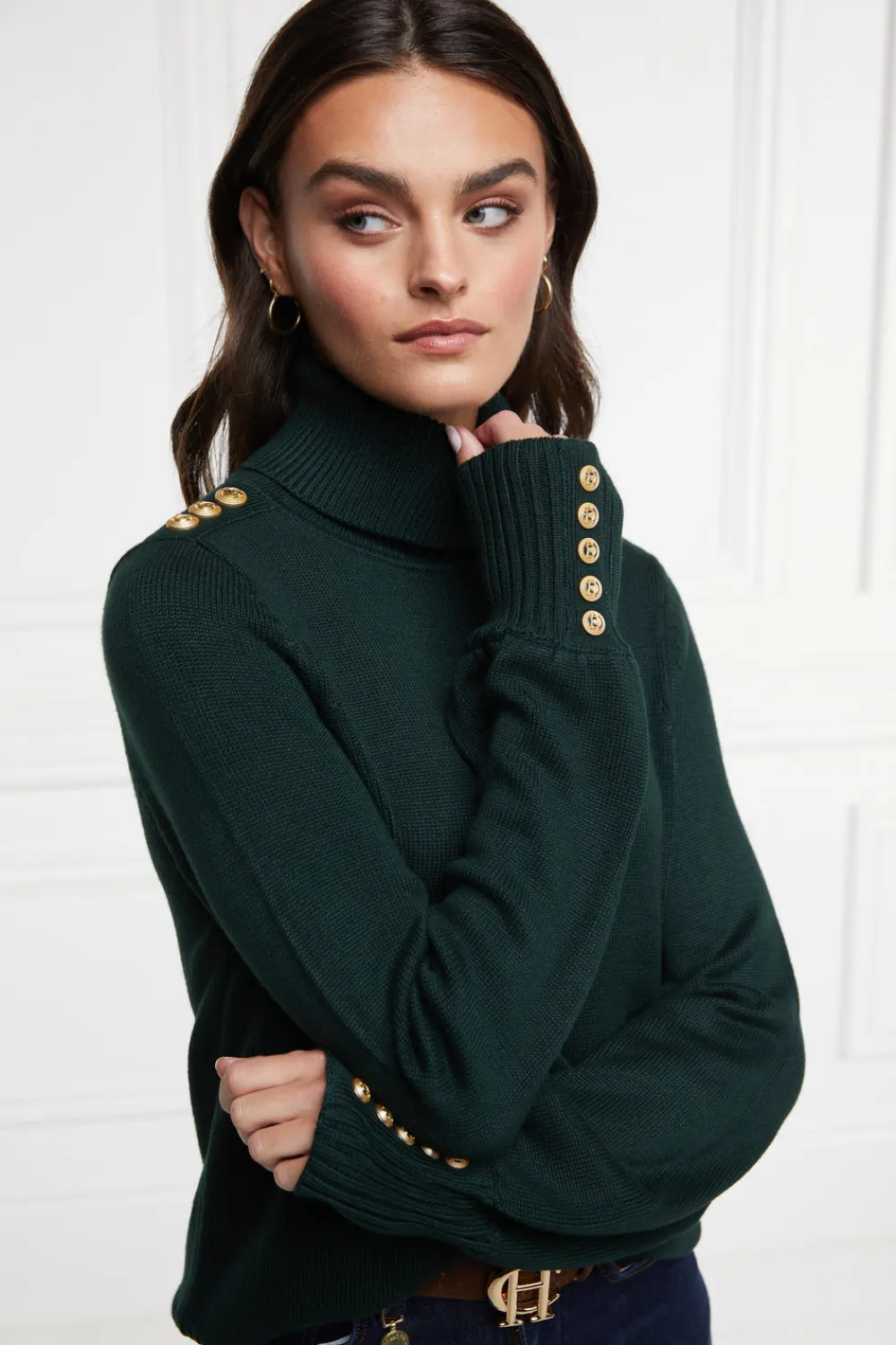 Women Holland Cooper Knitwear>Chamonix Roll Neck Knit