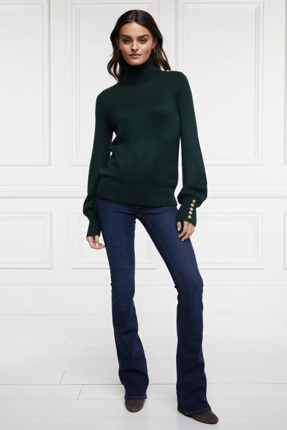 Women Holland Cooper Knitwear>Chamonix Roll Neck Knit