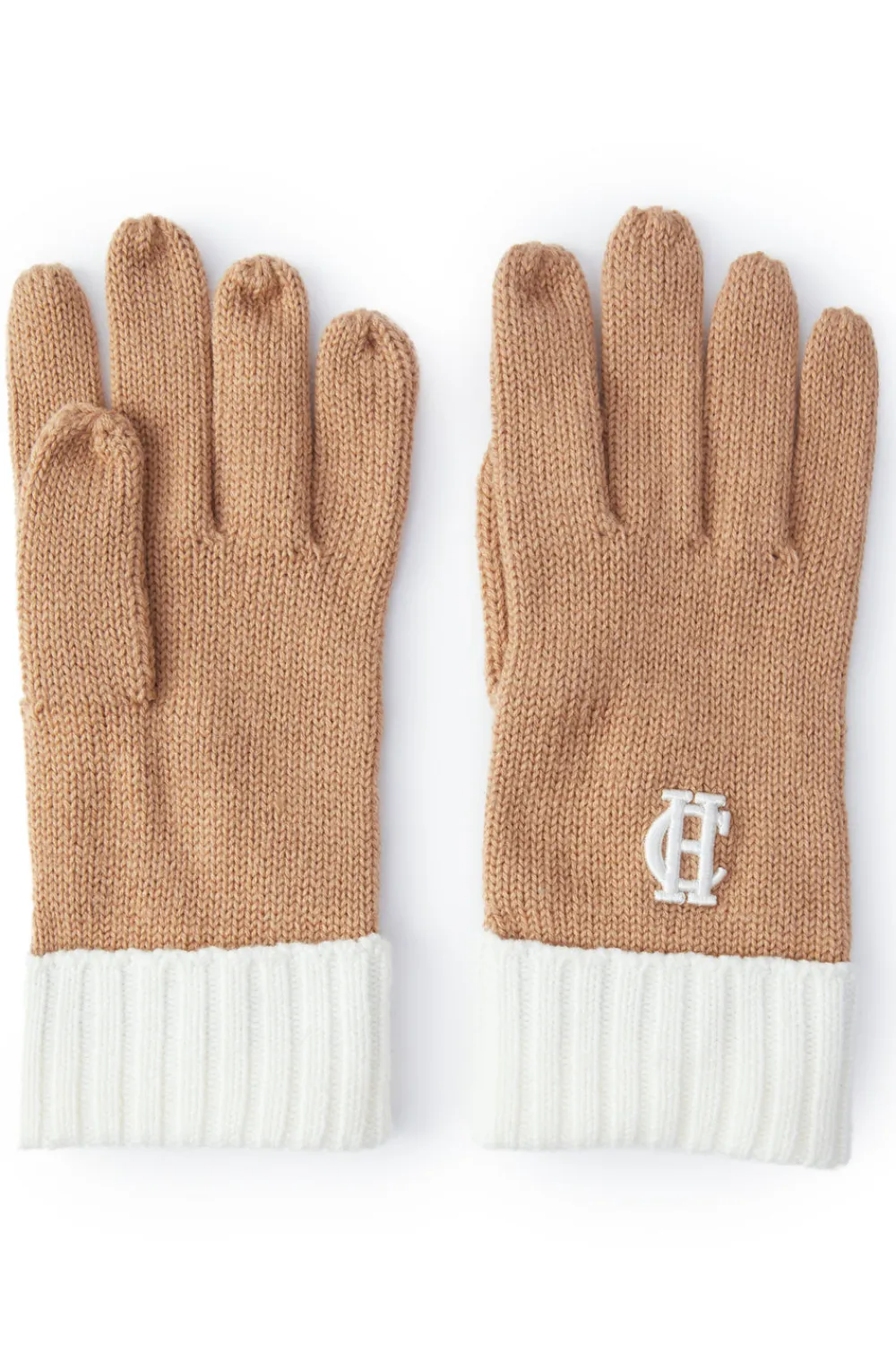 Women Holland Cooper Gloves|Gloves>Chelsea Logo Knitted Gloves