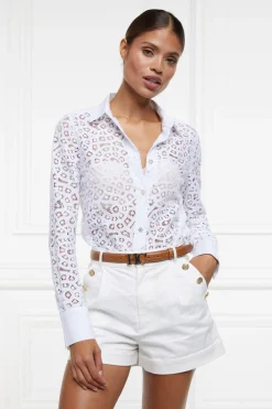 Women Holland Cooper Shirts & Blouses>Classic Lace Shirt