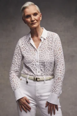 Women Holland Cooper Shirts & Blouses>Classic Lace Shirt