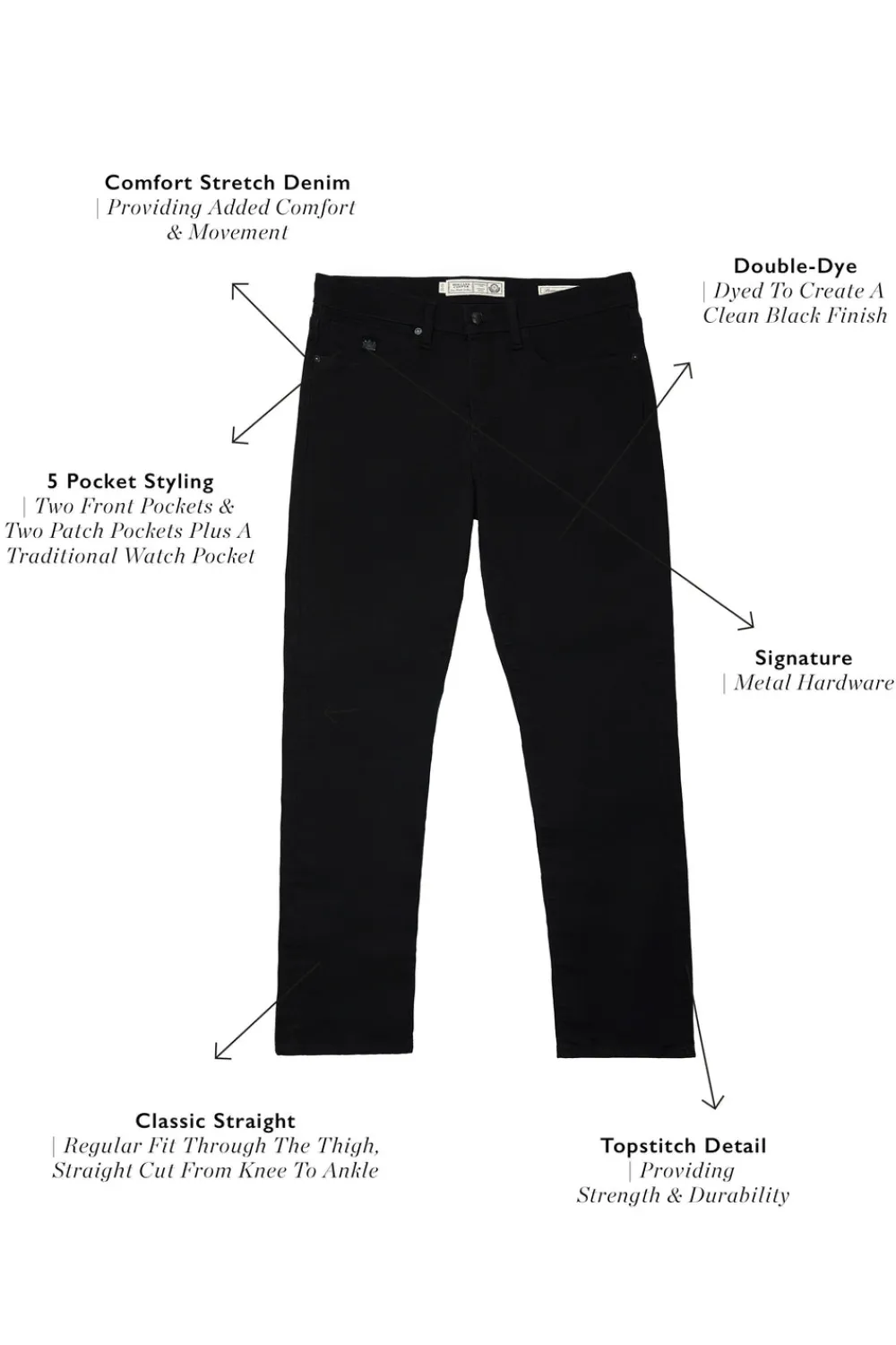 Holland Cooper Jeans>Classic Straight Jean