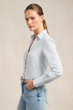 Women Holland Cooper Shirts & Blouses>Classic V-Neck Blouse