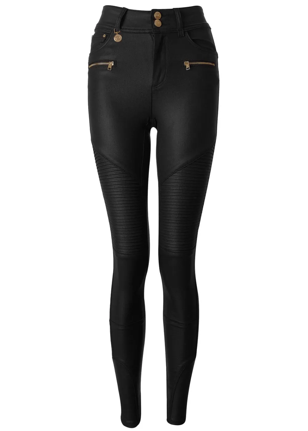 Women Holland Cooper Jeans>Coated Biker Jean