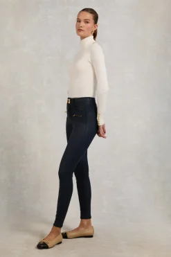 Women Holland Cooper Jeans>Coated Jodhpur Jean