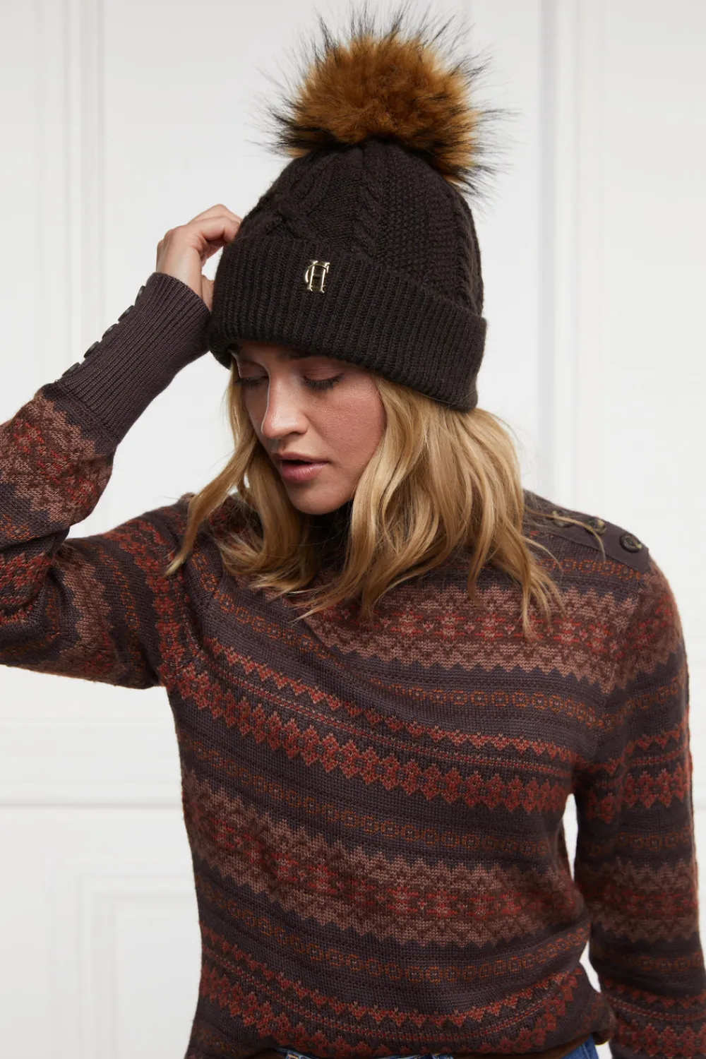 Women Holland Cooper Hats & Headbands|Hats & Headbands>Cortina Bobble Hat