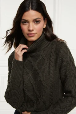 Women Holland Cooper Knitwear>Cortina Roll Neck Knit
