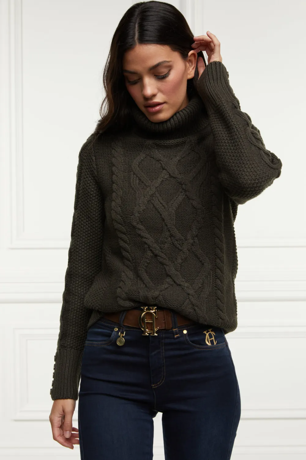 Women Holland Cooper Knitwear>Cortina Roll Neck Knit