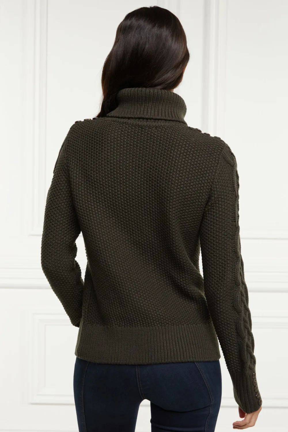Women Holland Cooper Knitwear>Cortina Roll Neck Knit