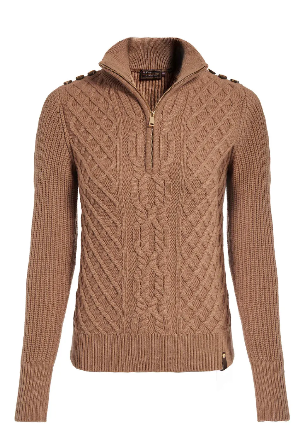 Women Holland Cooper Knitwear>Country Cable Quarter Zip Knit
