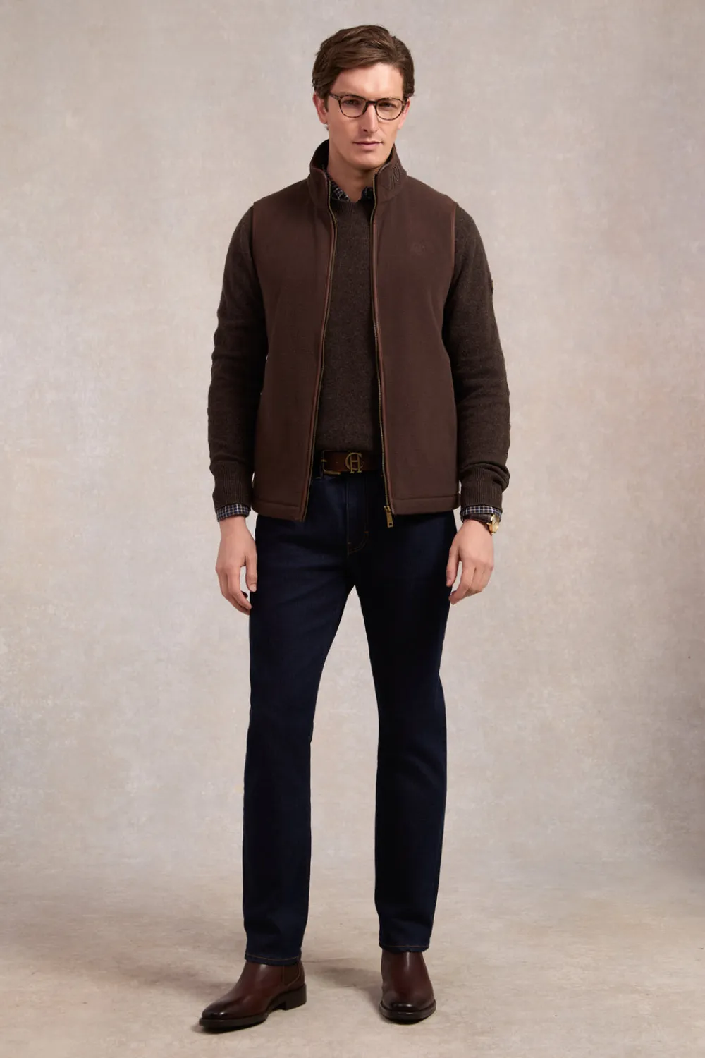 Holland Cooper Knitwear>Country Crew Neck Knit