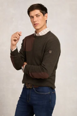 Holland Cooper Knitwear>Country Crew Neck Knit