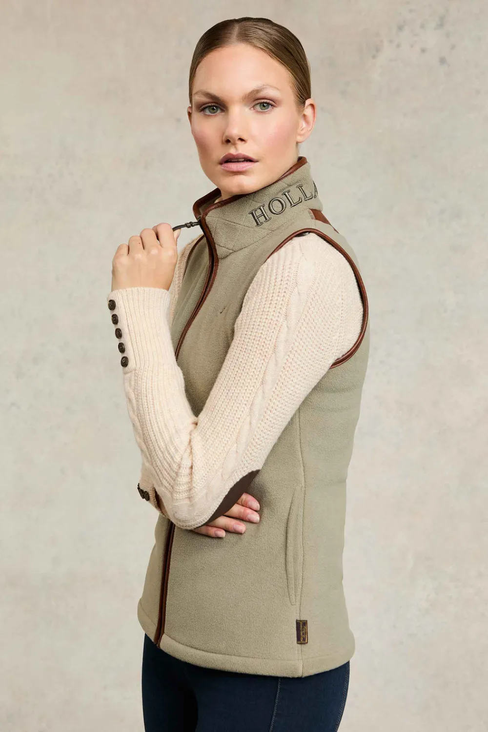 Women Holland Cooper Gilets|Gilets>Country Fleece Gilet