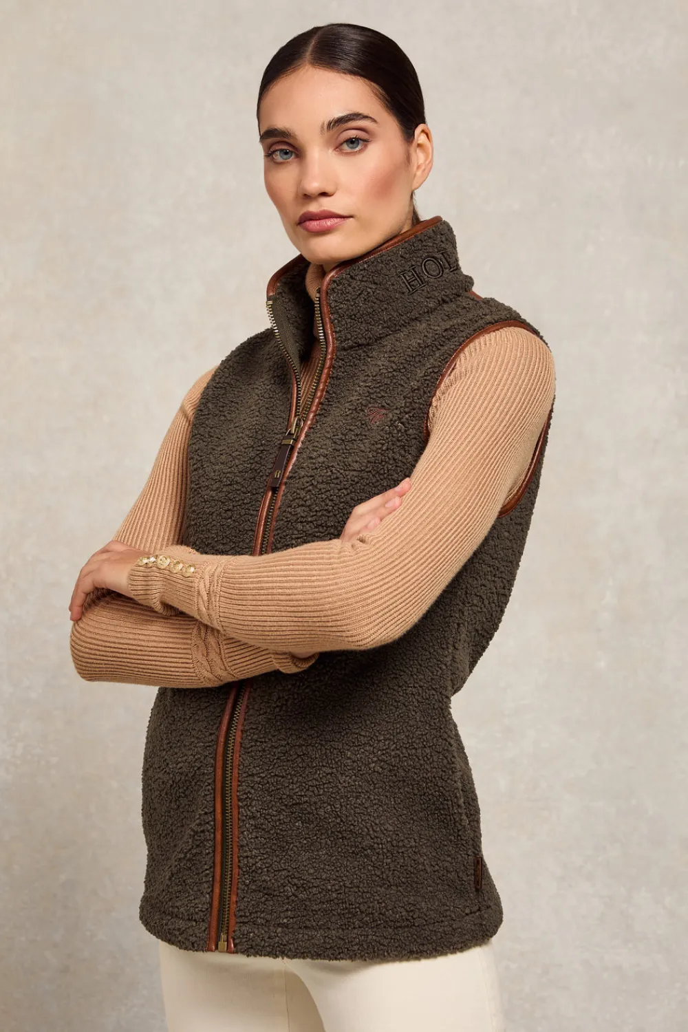 Women Holland Cooper Gilets|Gilets>Country Fleece Gilet