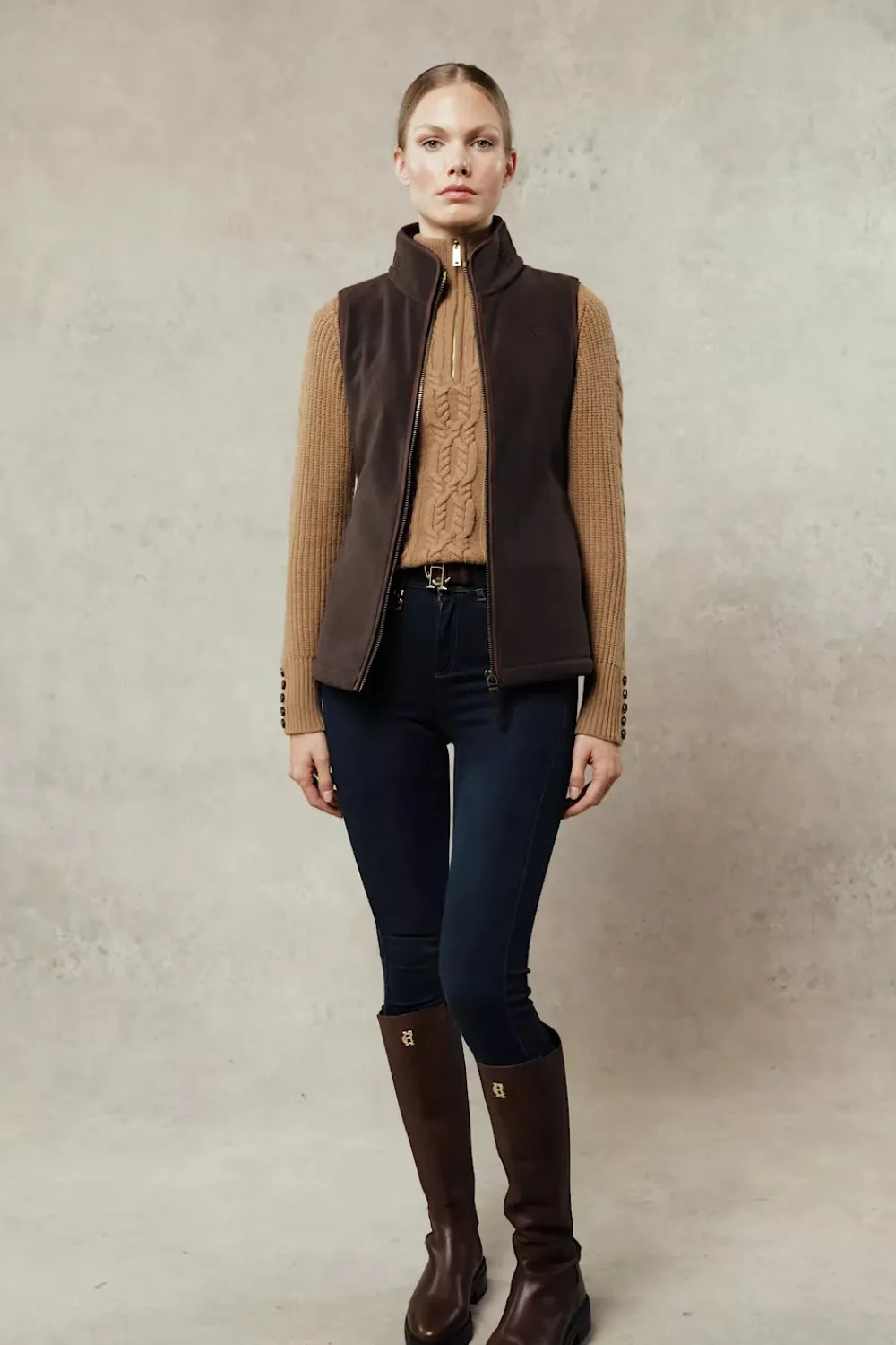 Women Holland Cooper Gilets|Gilets>Country Fleece Gilet