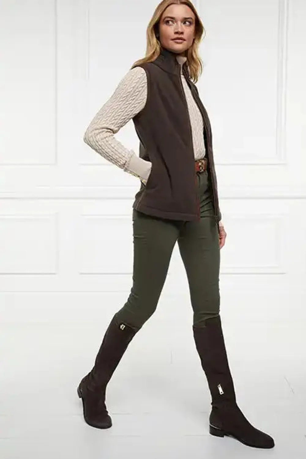 Women Holland Cooper Gilets|Gilets>Country Fleece Gilet