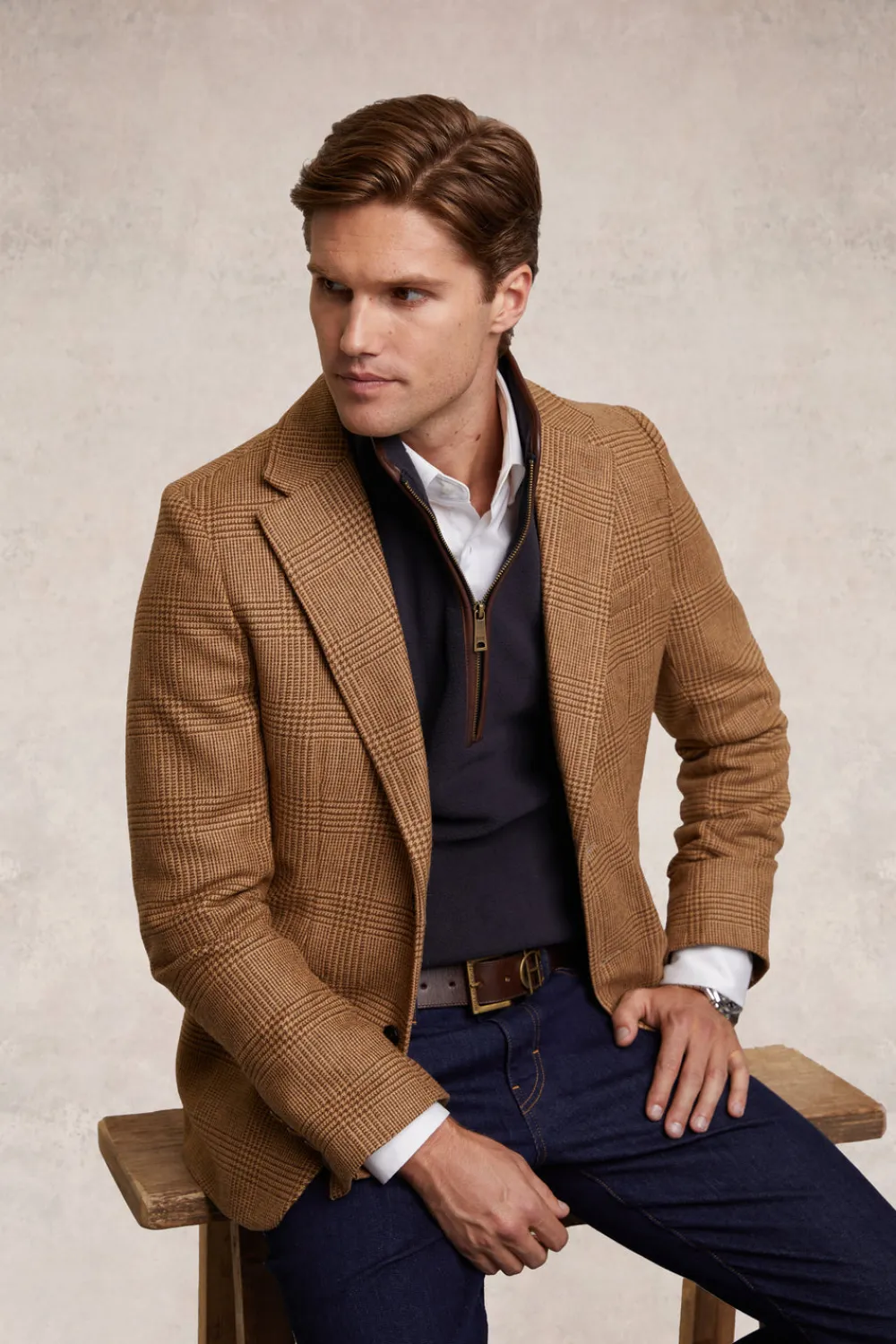 Holland Cooper Fleeces>Country Fleece Quarter Zip