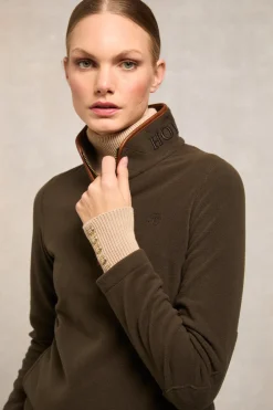 Women Holland Cooper Fleeces|Fleeces>Country Fleece Quarter Zip
