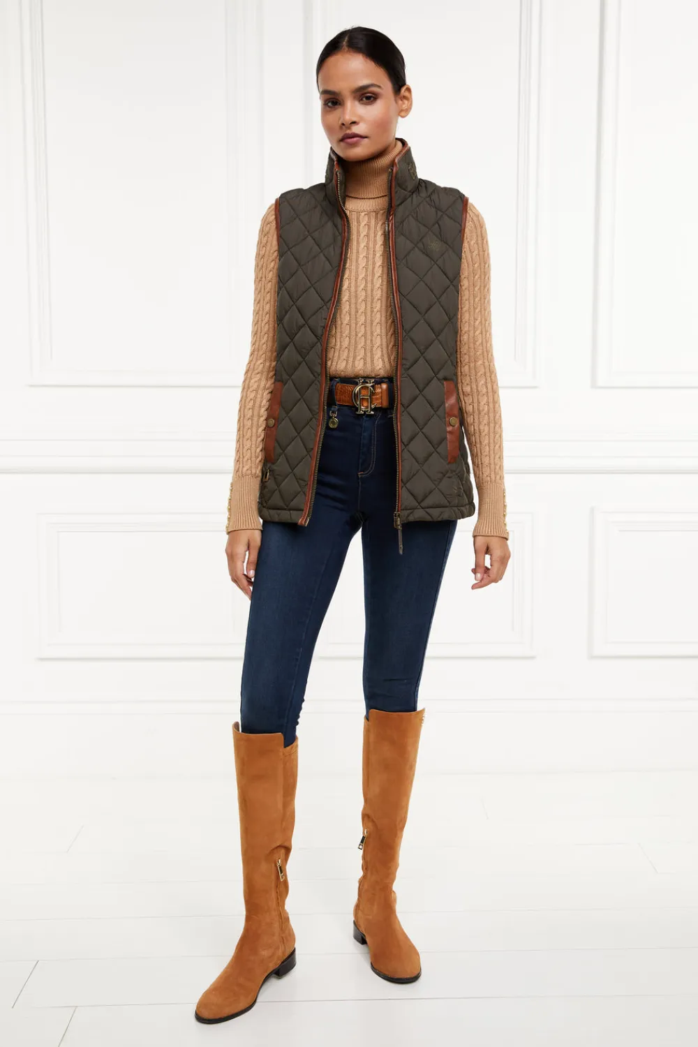 Women Holland Cooper Gilets|Gilets>Country Quilted Gilet