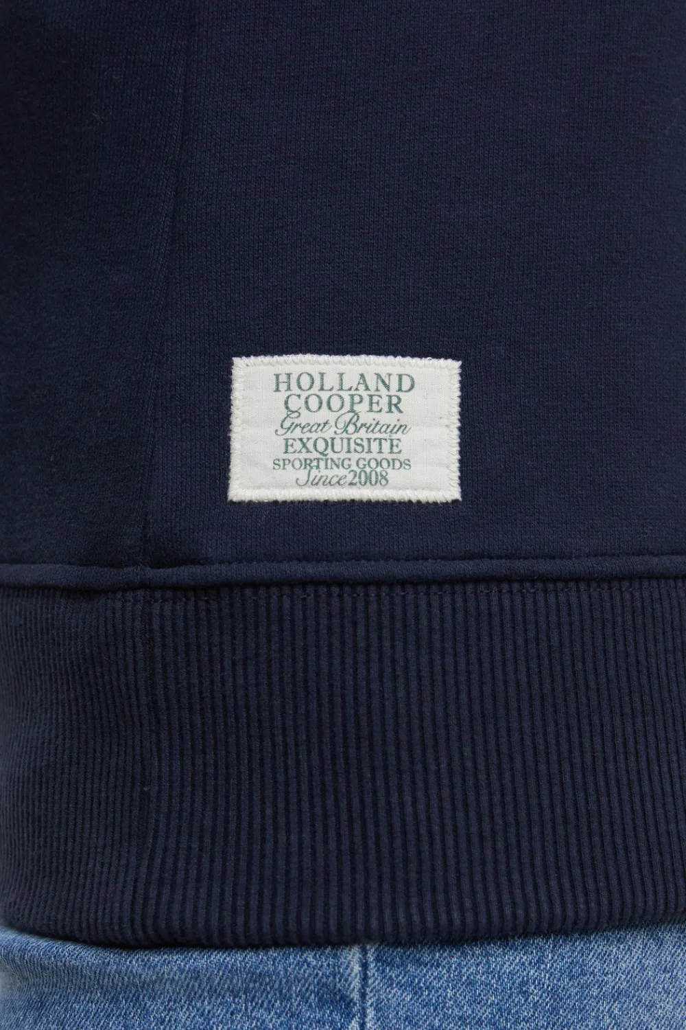 Women Holland Cooper Hoodies & Sweatshirts|Sweatshirts>Crest Zip Henley