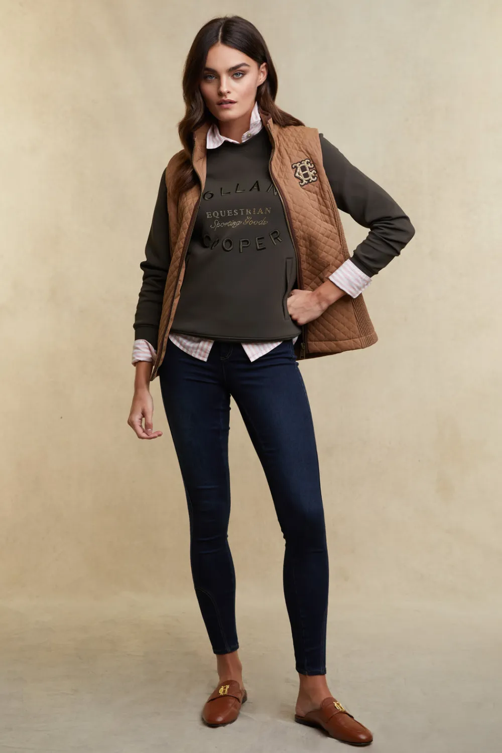 Women Holland Cooper Hoodies & Sweatshirts|Sweatshirts>Crystal Crew Neck Sweat