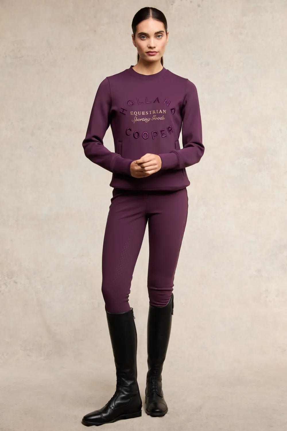 Women Holland Cooper Hoodies & Sweatshirts|Sweatshirts>Crystal Crew Neck Sweat