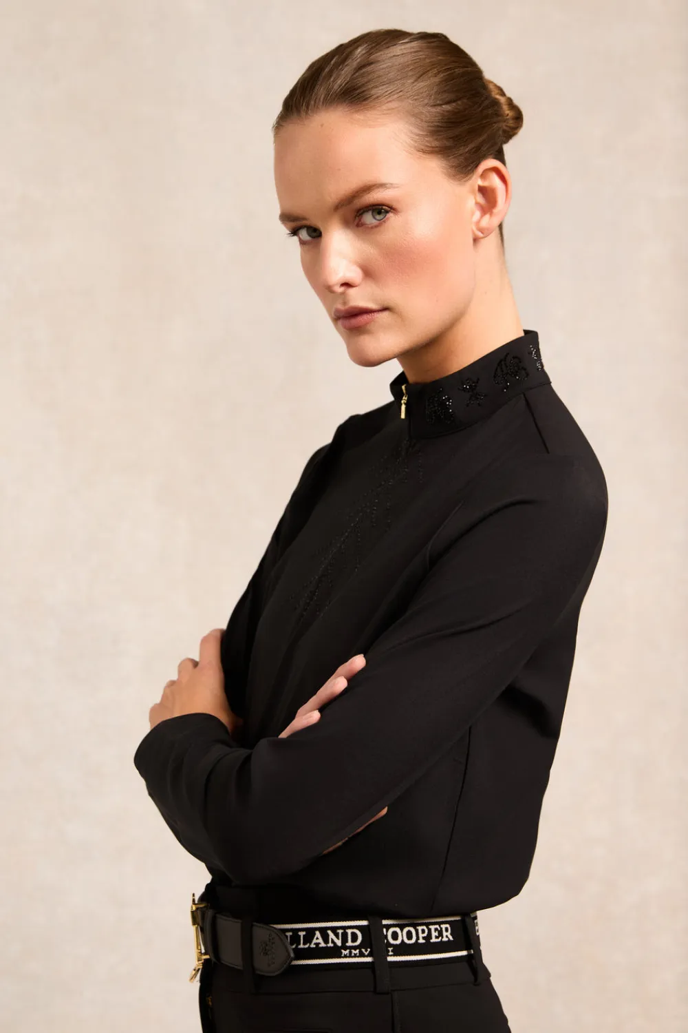 Holland Cooper Base Layers>Crystal Long Sleeve Base Layer