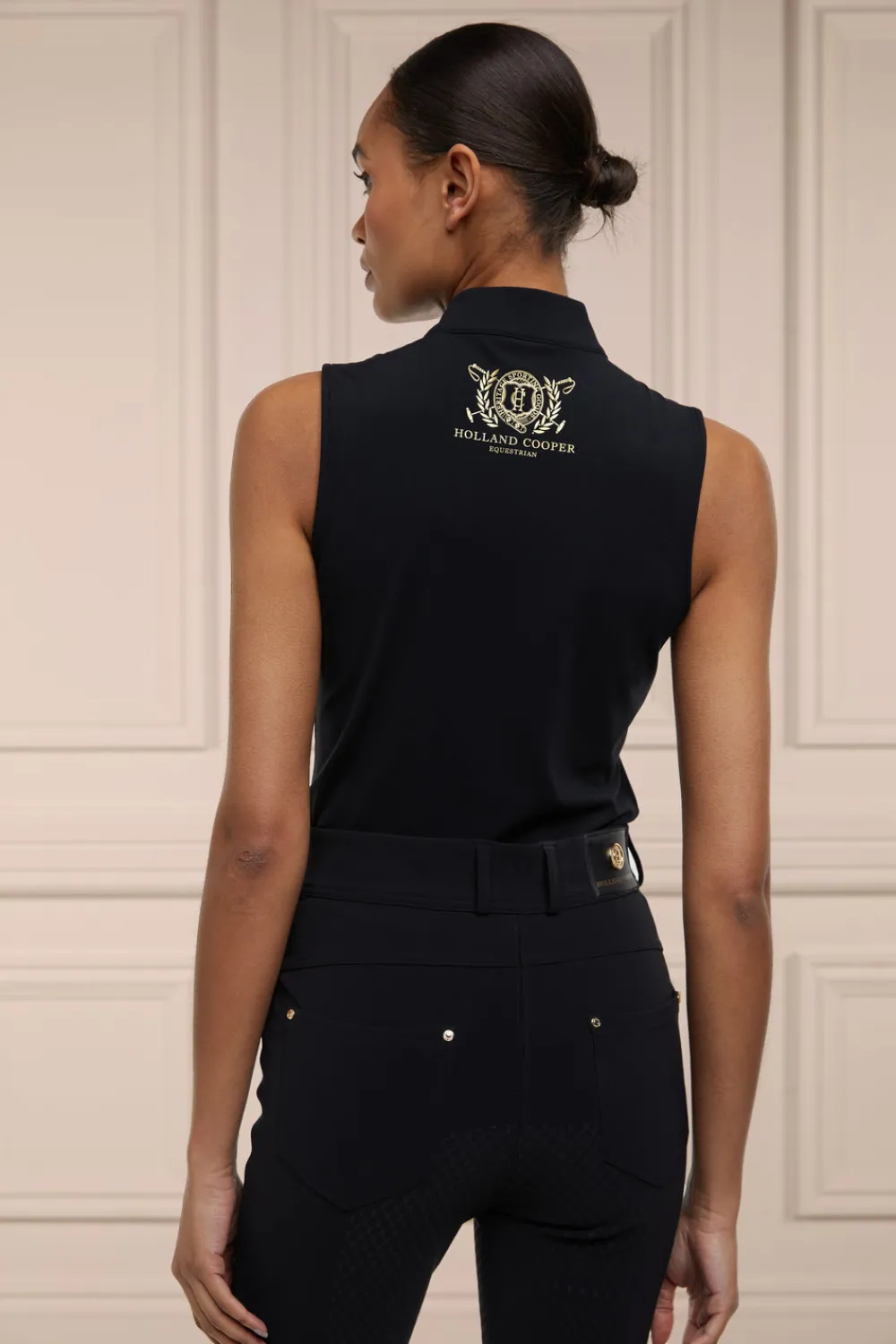 Holland Cooper Base Layers>Crystal Sleeveless Base Layer