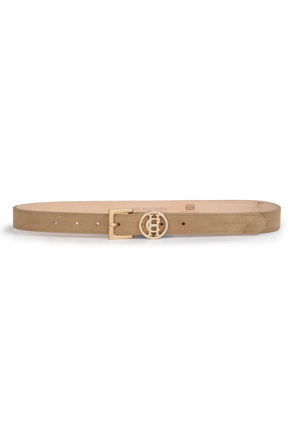 Women Holland Cooper Belts|Belts>Crystal Slim Logo Belt