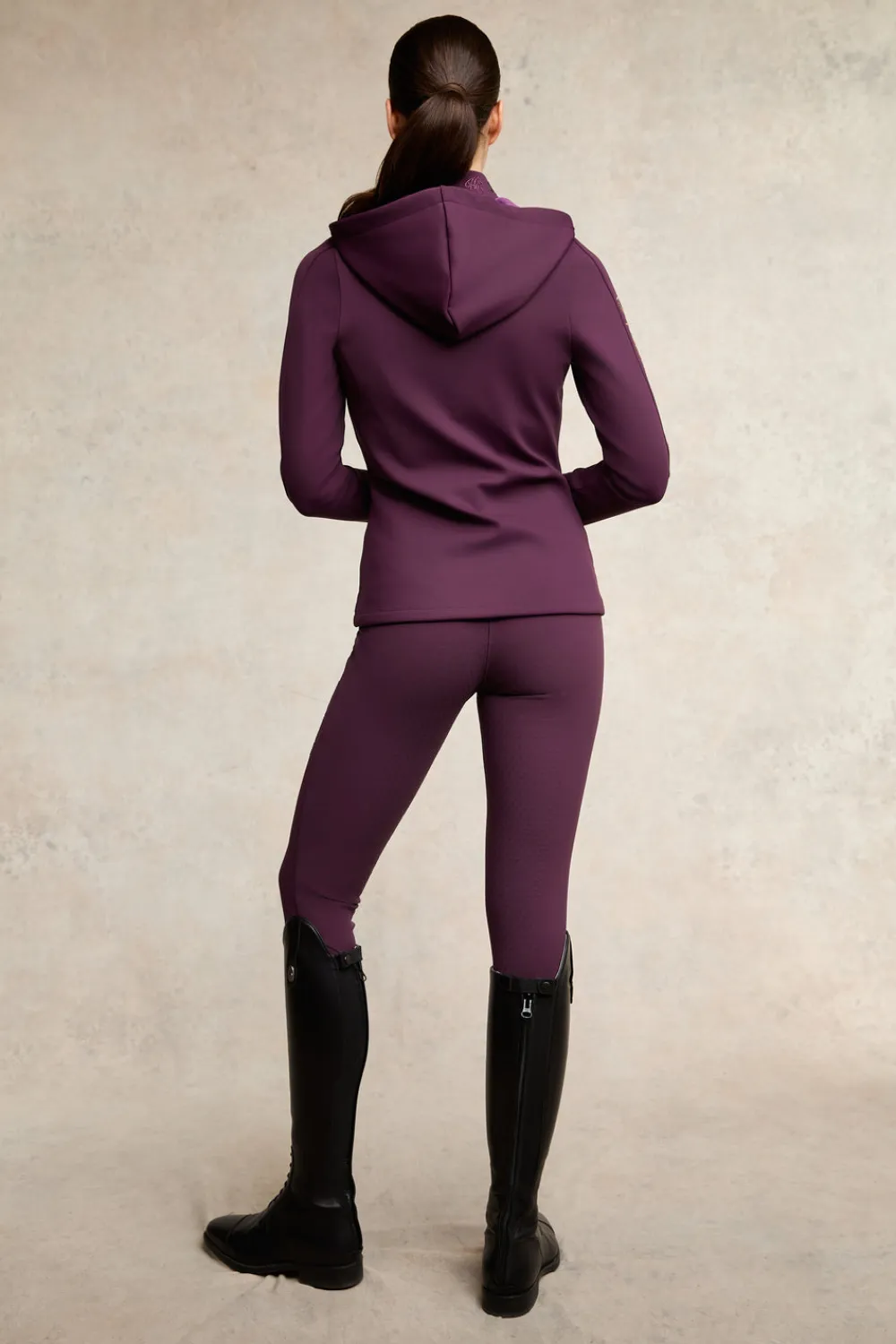 Holland Cooper Jackets>Crystal Zip Hoodie