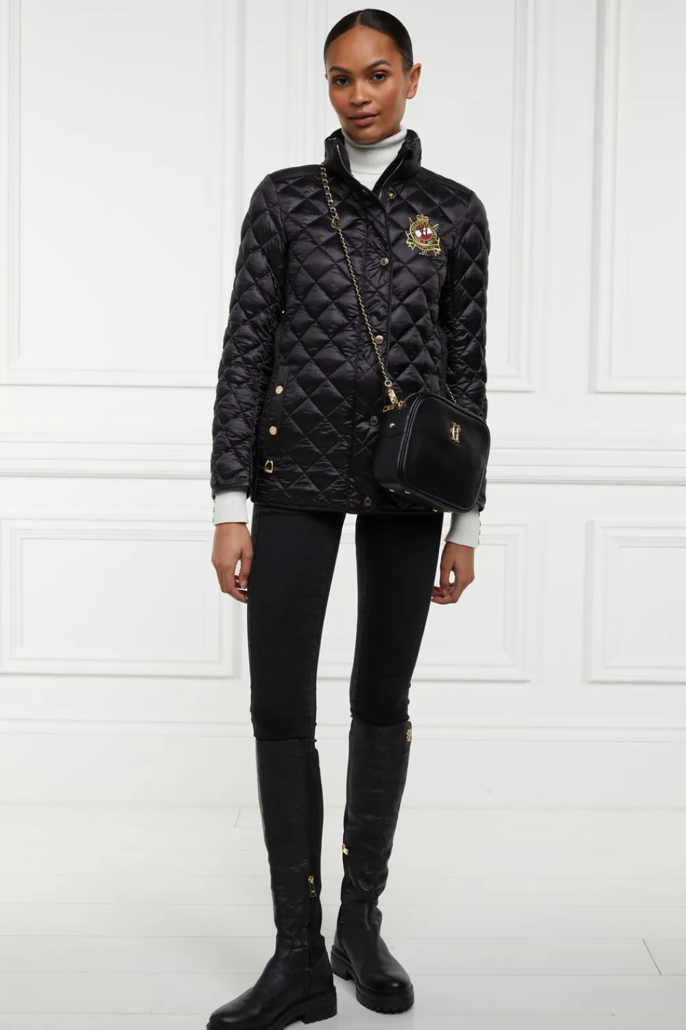 Women Holland Cooper Jackets|Jackets>Diamond Quilt Classic Jacket
